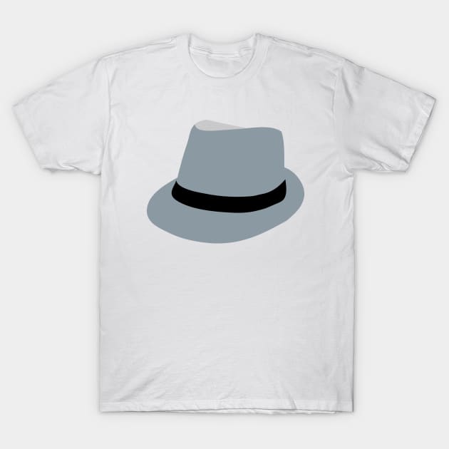 Fedora Hat Icon T-Shirt by AustralianMate